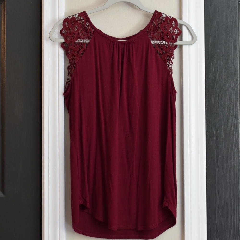 Burgundy Top
